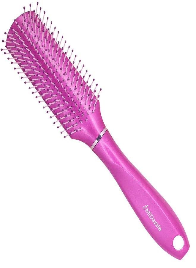 Midazzle Styling Flat (NEO) Hair Brush | Professional Detangling & Straightening Brush for Smooth, Frizz-Free Hair | Suitable for Women & Men (MIHB0038) - Image 1