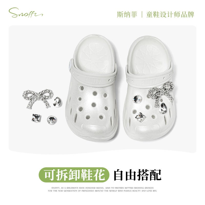 Product Snuffy Girls Kidsren'S Princess Shoes Soft Sole Non-Slip Baby Sandals - Image 4