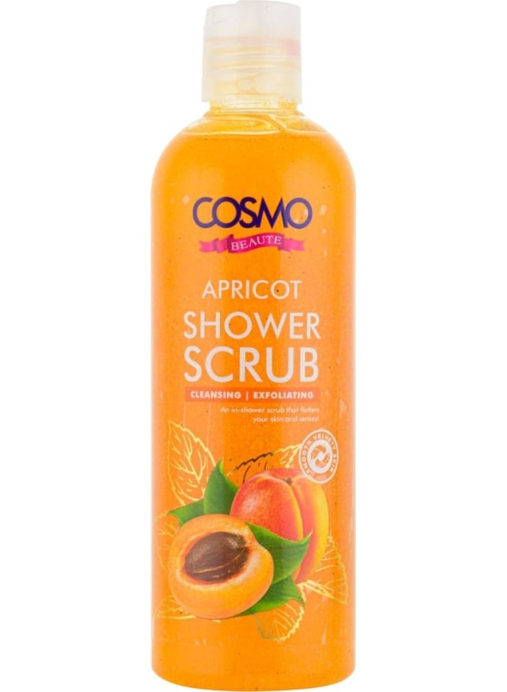Cosmo Apricot Shower Scrub 480ml - Image 2