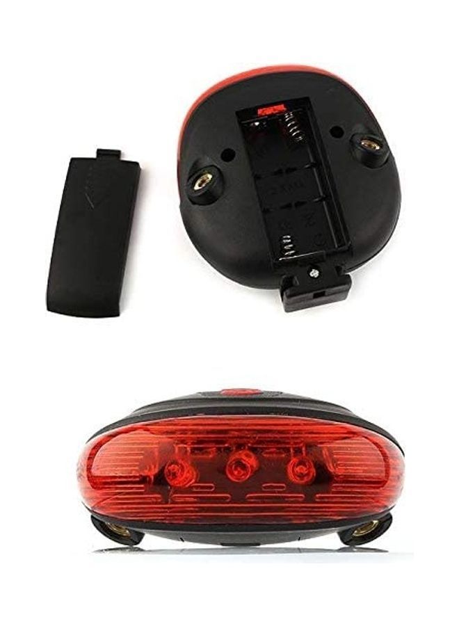 NIBEMINENT Bicycle Laser Projector Rear Tail Light  - Image 1