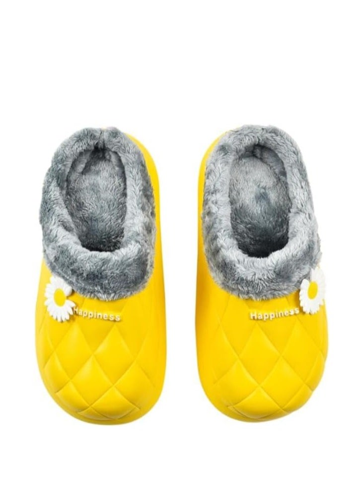 Generic - Happy clogs with comfortable fur inside in distinctive colors for girls 2025 - Image 1