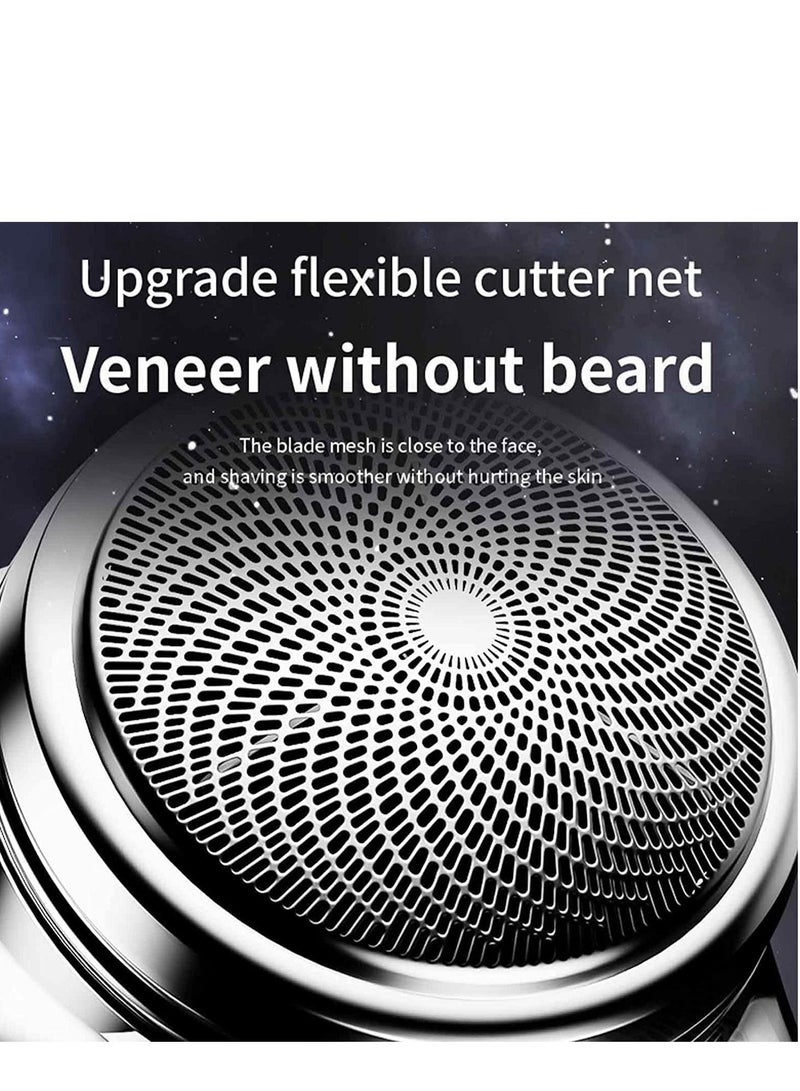 SYOSI Portable Electric Shaver, Electric Razor for Men, Mini-Shave,Pocket Size Portable Shaver,Beard Trimmer for Men, Hair Clippers & Hair Trimmer,Wet and Dry Mens Razor for Home,Car,Travel  - Image 5