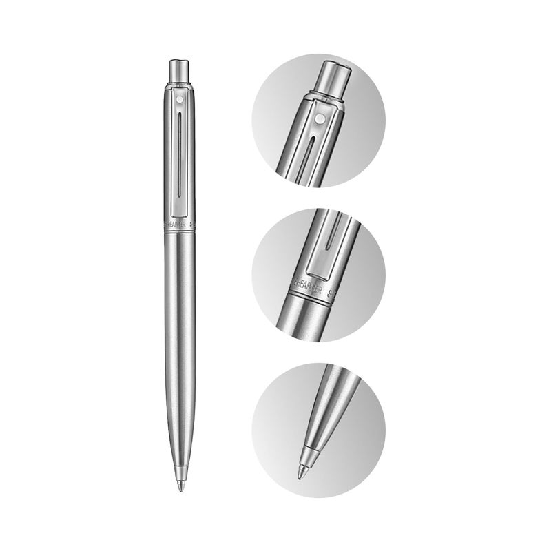 SHEAFFER Pen Sheaffer Sentinel 330 Brushed Chrome Barrel With Chrome Plated Trims Bp - Image 2