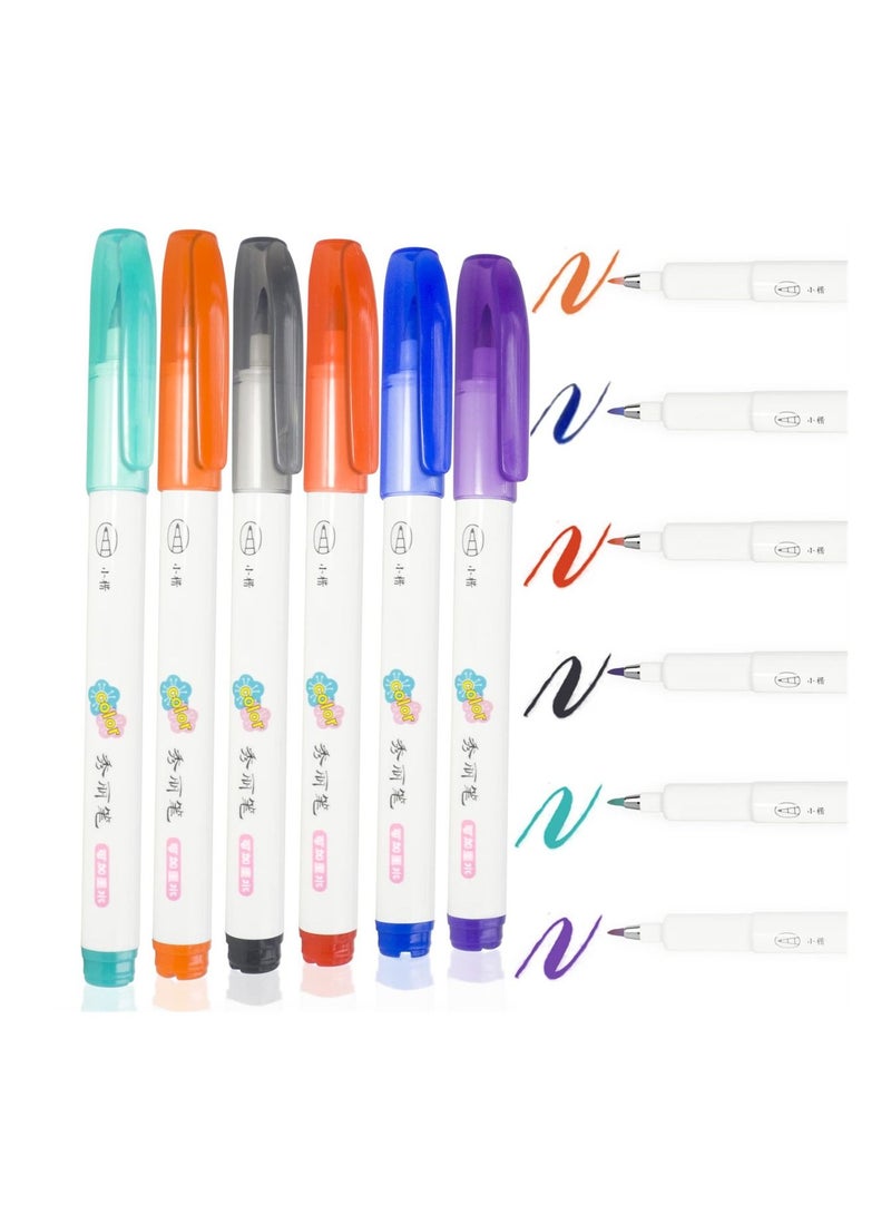 Excefore Arts Sign Brush Pen Brush Tip Marker Fibre Hand Lettering Pens for Signature, Beginners Writing, Journaling, Calligraphy, Illustration, Design and Drawing - Image 1