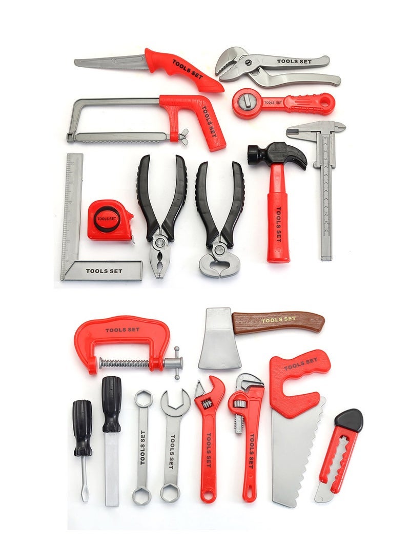 MaBaby Kids Tool Set – 20 PCS Toddler Tool Set with Toy Drill, Pretend Play Kids Toys - Image 1