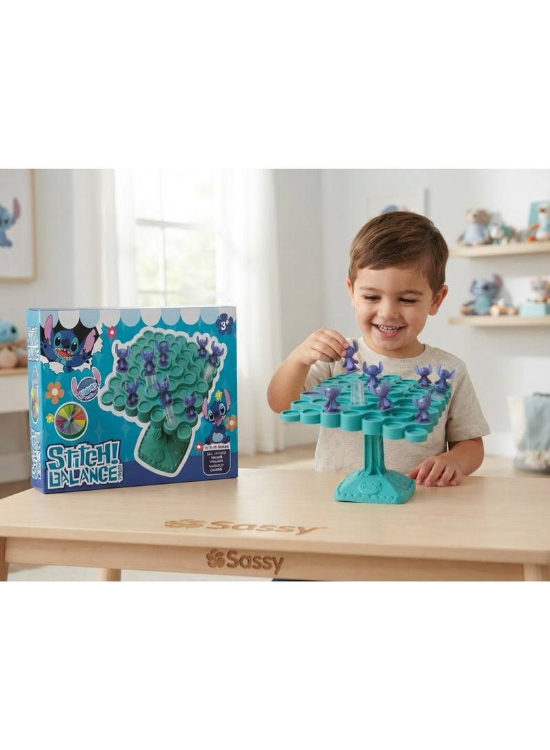 Disney Stitch Balance Tree Game | 50PCS Interactive Stability Challenge Set with Spinner & Figures, Fun Family Board Game, STEM Motor Skills Toy, Desktop Balance Toy & Premium Collector Gift for Kids and Adults - Image 4