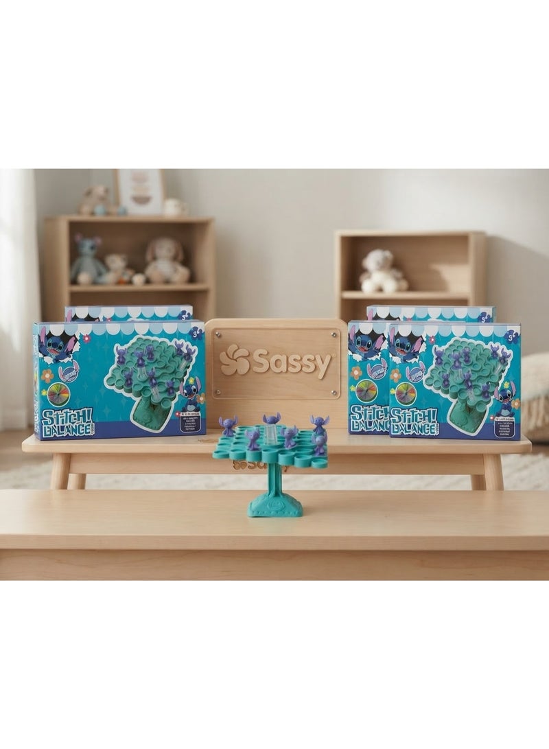 Disney Stitch Balance Tree Game | 50PCS Interactive Stability Challenge Set with Spinner & Figures, Fun Family Board Game, STEM Motor Skills Toy, Desktop Balance Toy & Premium Collector Gift for Kids and Adults - Image 5