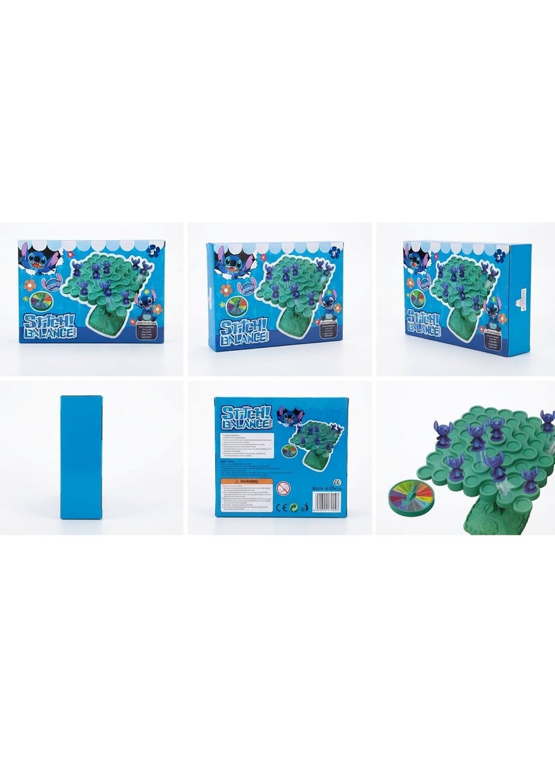 Disney Stitch Balance Tree Game | 50PCS Interactive Stability Challenge Set with Spinner & Figures, Fun Family Board Game, STEM Motor Skills Toy, Desktop Balance Toy & Premium Collector Gift for Kids and Adults - Image 3