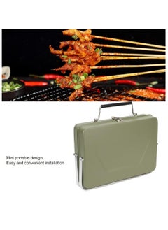 Portable Stainless Steel Camping BBQ Suitcase Grill Foldable & Easy-to-Use Compact Charcoal BBQ, High Temperature Resistant, Perfect for Camping, Tailgating & Outdoor Cooking - pzsku/Z9B18FB5ACE24F475B474Z/45/_/1726323946/0ac54f8b-a715-4a60-a7fc-0218c502d352