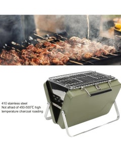 Portable Stainless Steel Camping BBQ Suitcase Grill Foldable & Easy-to-Use Compact Charcoal BBQ, High Temperature Resistant, Perfect for Camping, Tailgating & Outdoor Cooking - pzsku/Z9B18FB5ACE24F475B474Z/45/_/1726323946/f6960e93-0a51-4843-ad6e-e7202afdd2ee