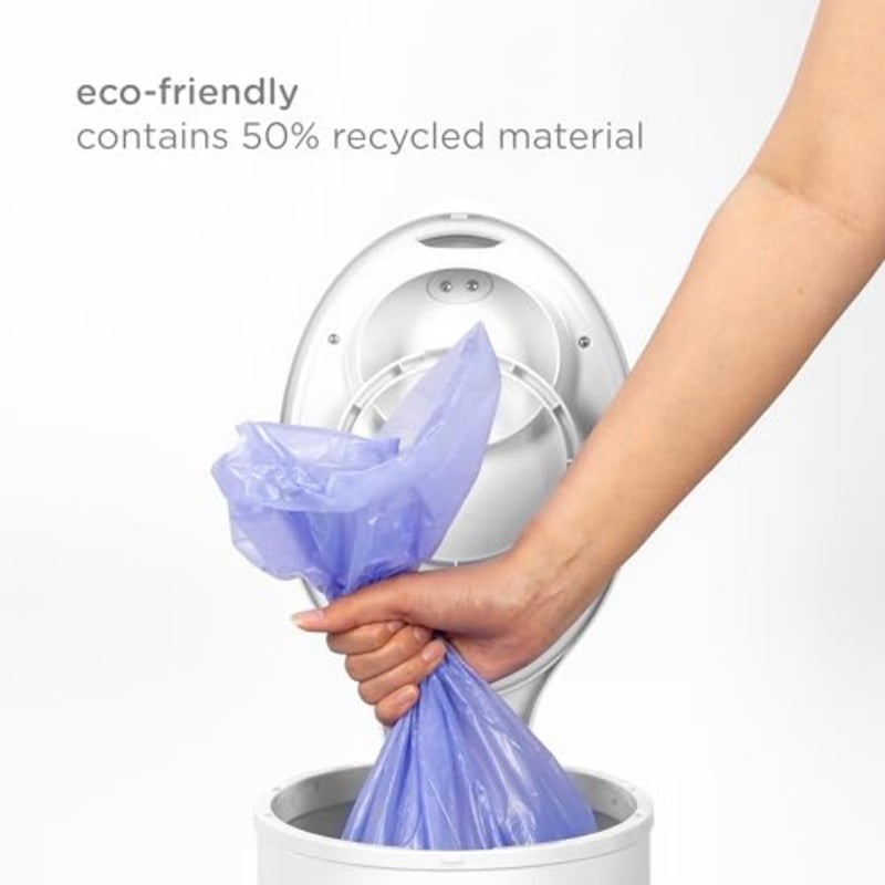 Disposable Diaper Pail Plastic Bags, Single Pack, 25 Count, 13-Gallon Bags - Image 3