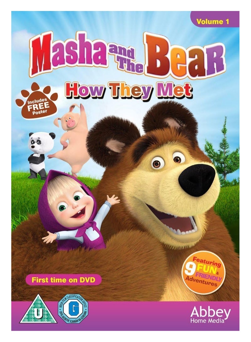 Generic Masha And The Bear : How They Met - DVD 