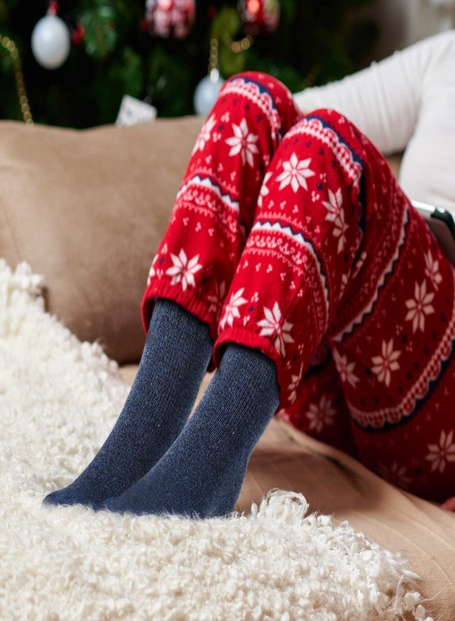 JaGely 24 Pairs Mens Hiking Wool Socks Warm Thermal Men Sock Set Athletic Thick Winter Boot Socks for Cold Weather, One Size, Multicolored - Image 5