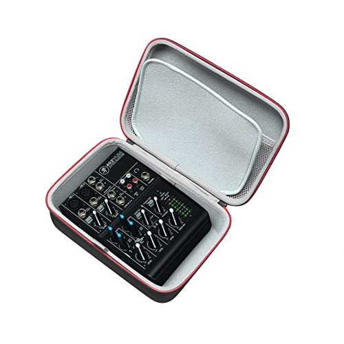RLSOCO Carrying Case for Mackie 402VLZ4 4channel Ultra Compact Mixer Hard Pouch Design with YKK Zipper Scratch Protection Black Case Only - Image 1