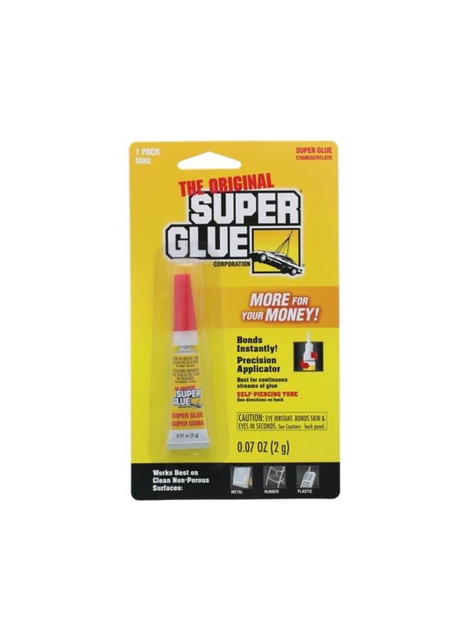 Super Glue Fast Drying High Strength Bond Non Toxic Cyanoacrylate 2g SGH2-48-11710345 - Image 1