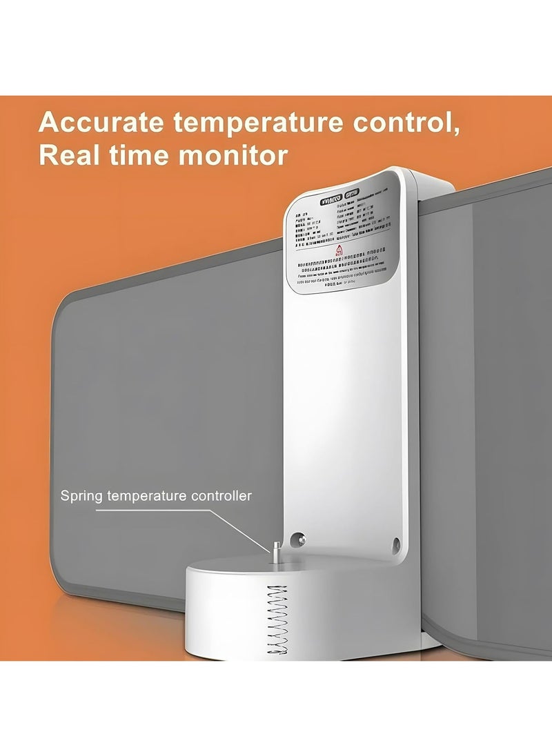 Portable Bottle Warmer for Travel, Fast Heating - Travel Bottle Warmer with Battery-Powered Temperature Display