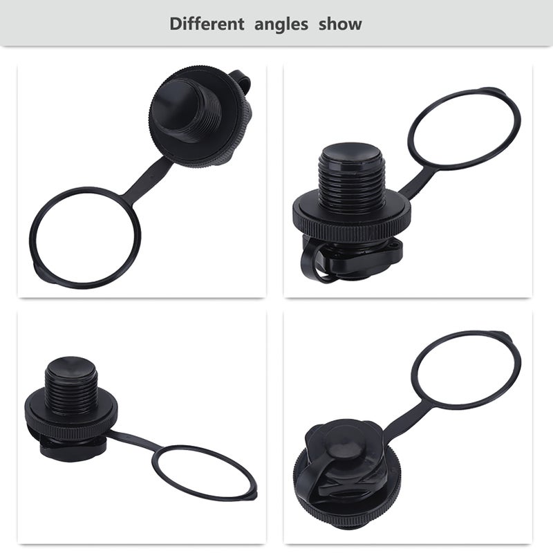 2pcs Replacement Screw Air Valve for Inflatable Rubber Dinghy Raft Pool Boat - Image 4