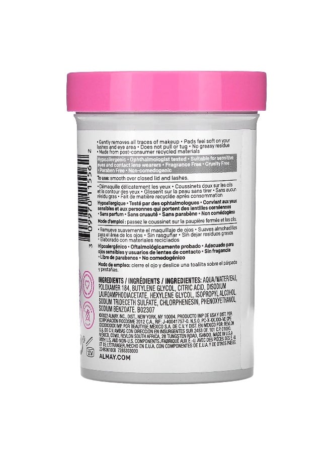 Almay Almay, Eye Makeup Remover Pads, Oil Free Micellar, 120 Pads  - Image 2