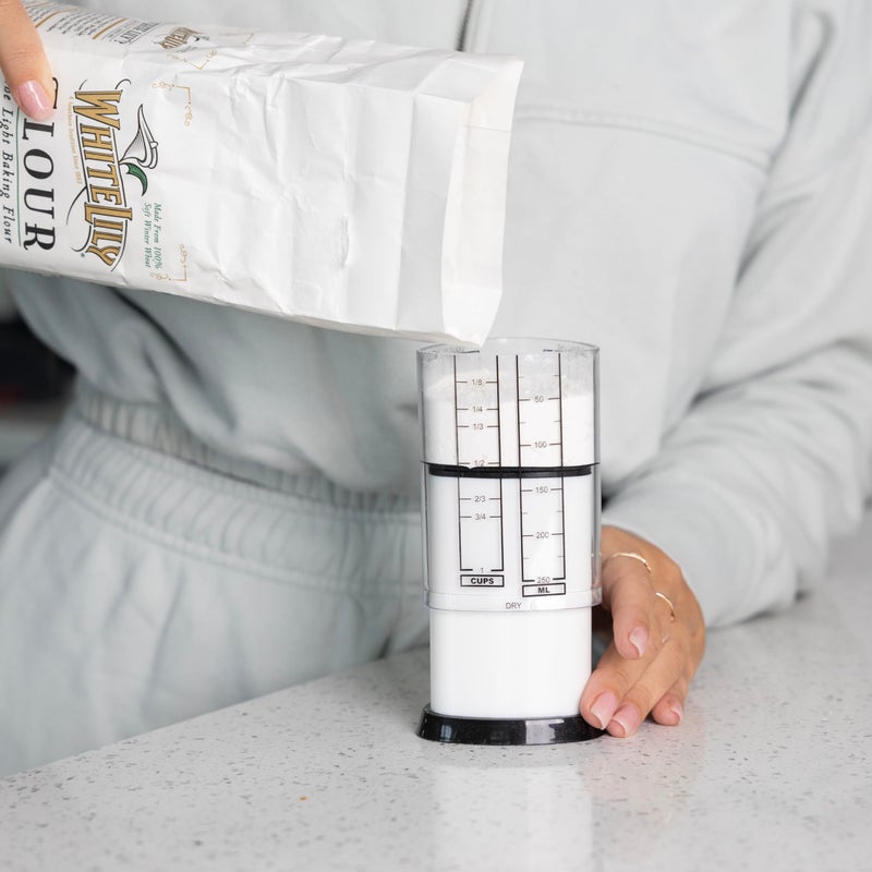 KitchenArt Pro Adjustable Measuring Set, Includes Adjustable Tablespoon, Teaspoon, and 1 Cup Measuring Cup - Image 3