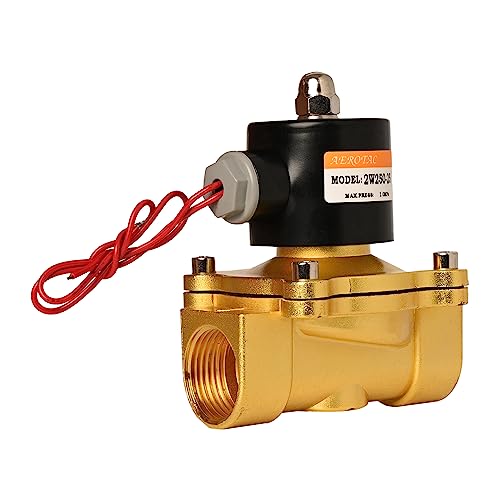 HYCO Diaphragm Operated Electric Solenoid Valve NPT Normally Closed NC Direct Action AC 220V for Water, Air, Gas, Fuels (2W-250-25 1") - Image 2