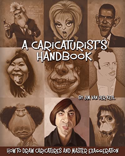 CREATESPACE A Caricaturist's Handbook: How to Draw Caricatures and Master Exaggeration - Image 1