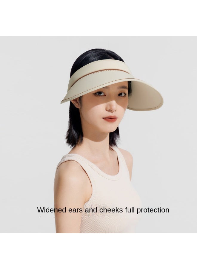 VVC قبعة شمسية واسعة الحواف للرجال والنساء من تشينغ يي - حماية من الأشعة فوق البنفسجية، غطاء وجه، واقي شمس رياضي، قبعة صيفية - Image 3