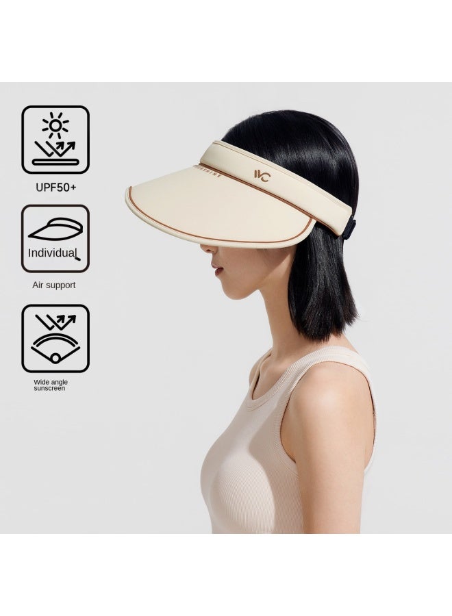 VVC قبعة شمسية واسعة الحواف للرجال والنساء من تشينغ يي - حماية من الأشعة فوق البنفسجية، غطاء وجه، واقي شمس رياضي، قبعة صيفية - Image 5