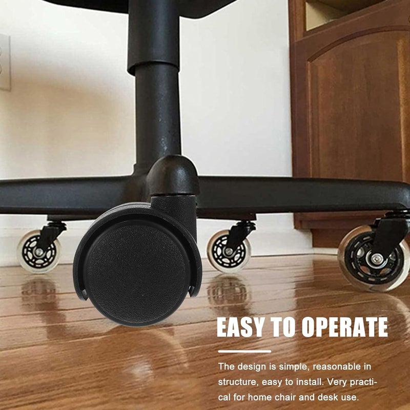 10Pcs Heavy Duty Swivel Casters Wheels 4 Inch Without Brake For Furniture Cabinets Carts - Image 3