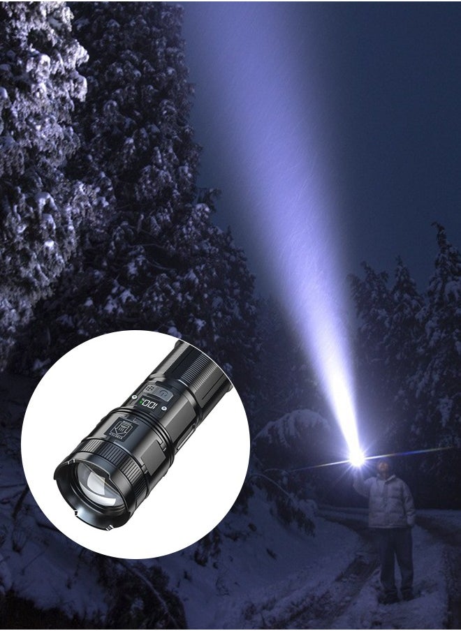 High-Power Long-Range Flashlight with USB Charging, Zoom Function & P90 LED – 3 Modes (Low/Medium/High) – Ideal for Outdoor Use - pzsku/Z9B19AE6F3F9B8E56589CZ/45/_/1735282369/1c46a8cc-20f5-4fe9-bf40-3be0fa765068