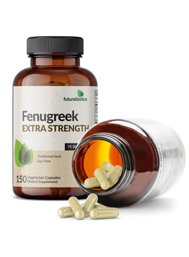 Futurebiotics Fenugreek Extra Strength Supports Overall Good Health & Well-Being, Non-GMO, 150 Vegetarian Capsules - Image 5