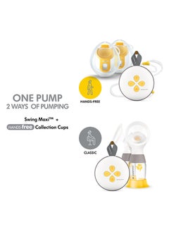 Medela Exclusive Combo - Swing Maxi Pump Your Way Deluxe Bundle With Wearable In-Bra Collection Cups And PersonalFit Flex Breast Shields  - Image 4