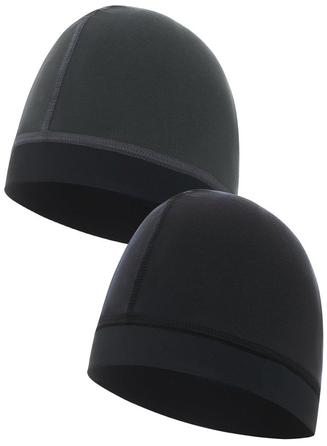 vidsel 2PCS Cotton Stocking Wave Cap for Men, Wave Caps for 360 540 720 Waves, Good Compression Over Durag Sleeping Skull Hat - Image 1
