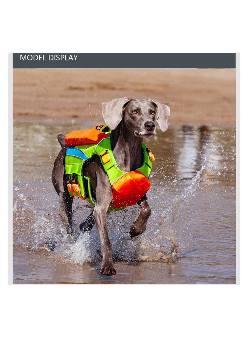 Cool Baby COOLBABY Pet Life Jacket Summer Cooling and Sunstroke Prevention Beach Swimsuit Anti Drowning Dog Big Buoyancy Jacket - Image 3