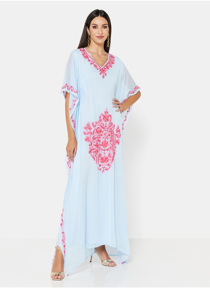 ARABIAN CLOSET EMBROIDERED KAFTAN  - Image 1