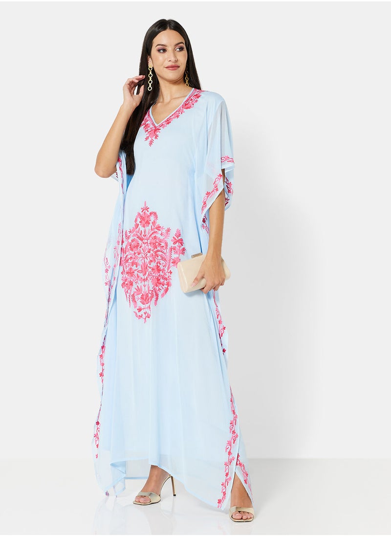 ARABIAN CLOSET EMBROIDERED KAFTAN  - Image 3