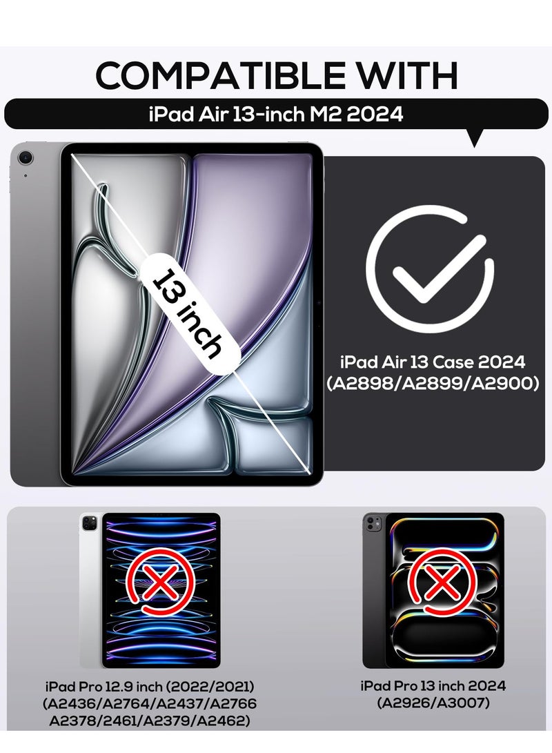 DUSALA Compatible with IPad Air 13 Inch (M2) 2024 Case Ultra Clear Soft Flexible Transparent TPU Skin Bumper Back Cover Shell for IPad Air 13 - Image 2