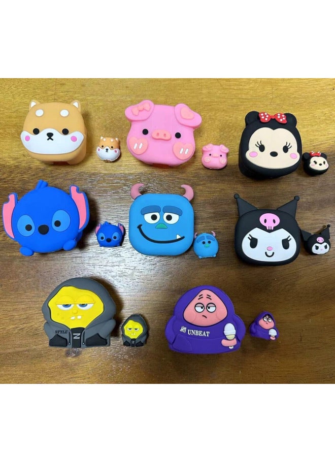 Applicable To Apple 18W/20W British Standard Charging Head Protective Cover Data Line Protective Cover British Standard Charger Protective Cover-Specifications:27. British Standard Cookie Bear Two-piece Set  - Image 4