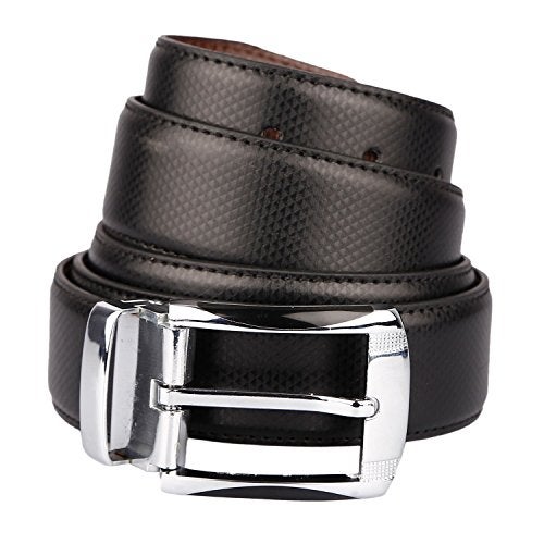 ZORO Men's Vegan Leather Reversible Belt for Men | RSCR-04 | Formal/Casual | Black/Brown - Image 3