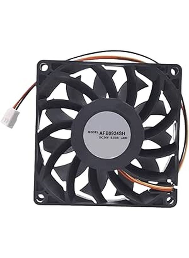 90mm 24V DC Axial Cooling Fan 90x90x25mm Three Wire 0 50A 9025 - Image 1