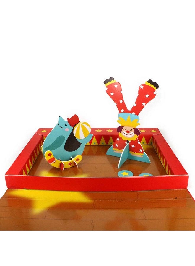 shumee DIY 3D Activity Box - Circus Themed (6 Years+) | Multicolor | All-in-one Kit | Safe for Children | Pretend Play | Eco Friendly | Handcrafted in India - Image 4