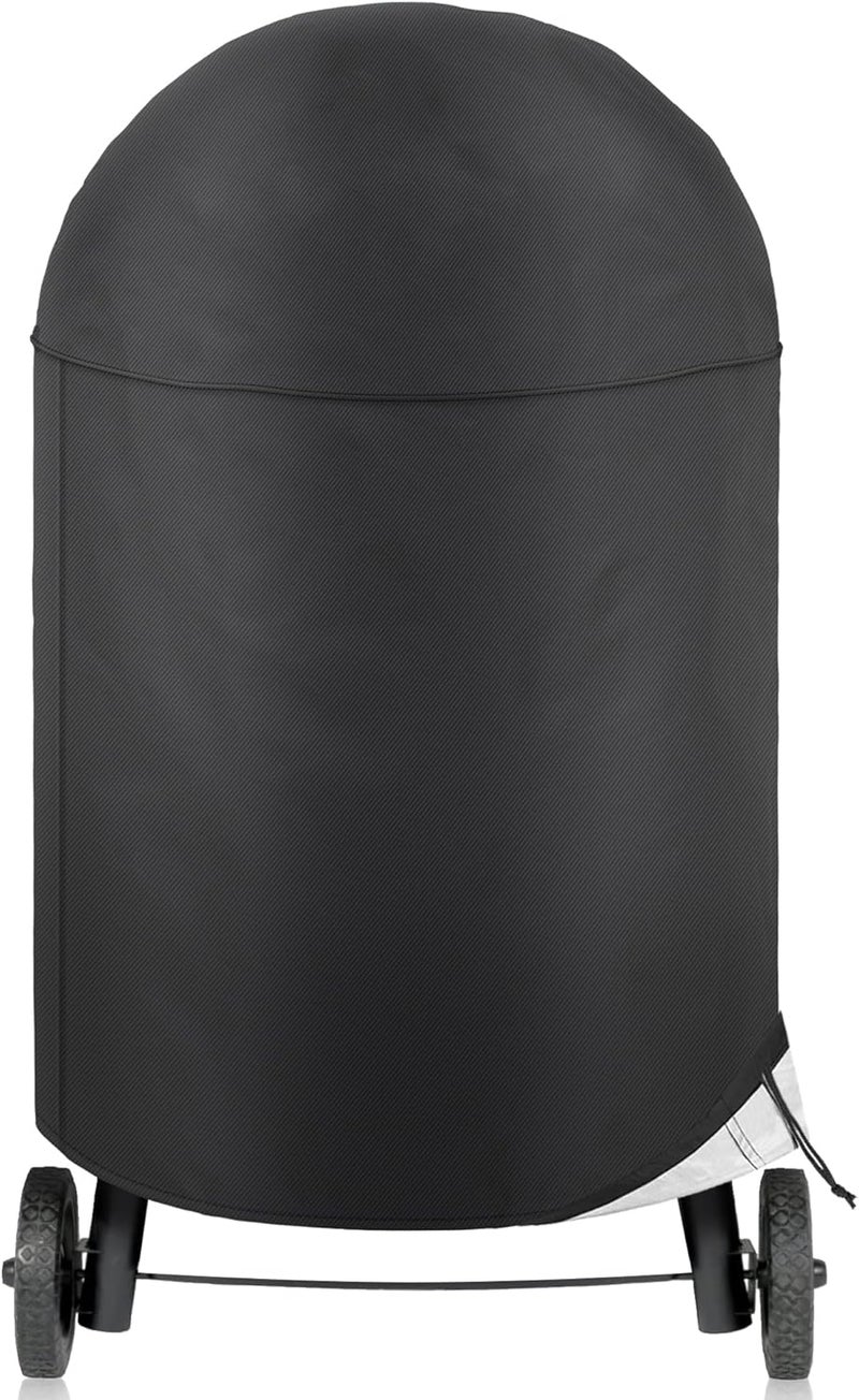 NEXCOVER غطاء دائري للشواية - بقطر 34 بوصة وارتفاع 41 بوصة، مقاوم للماء وأشعة الشمس (UV)، مناسب للشوايات الخارجية، يتوافق مع شوايات Akorn وKamado. - Image 1