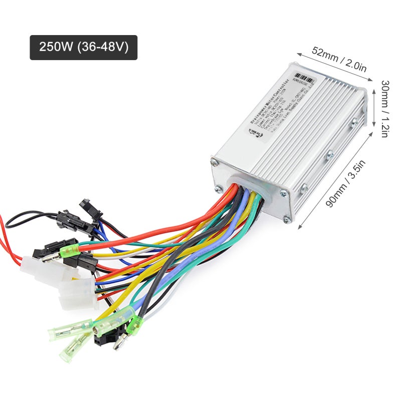 Brushless Motor Controller Aluminium Alloy Electric Bike Controller Box for Electric Bicycle Scooter - Image 2