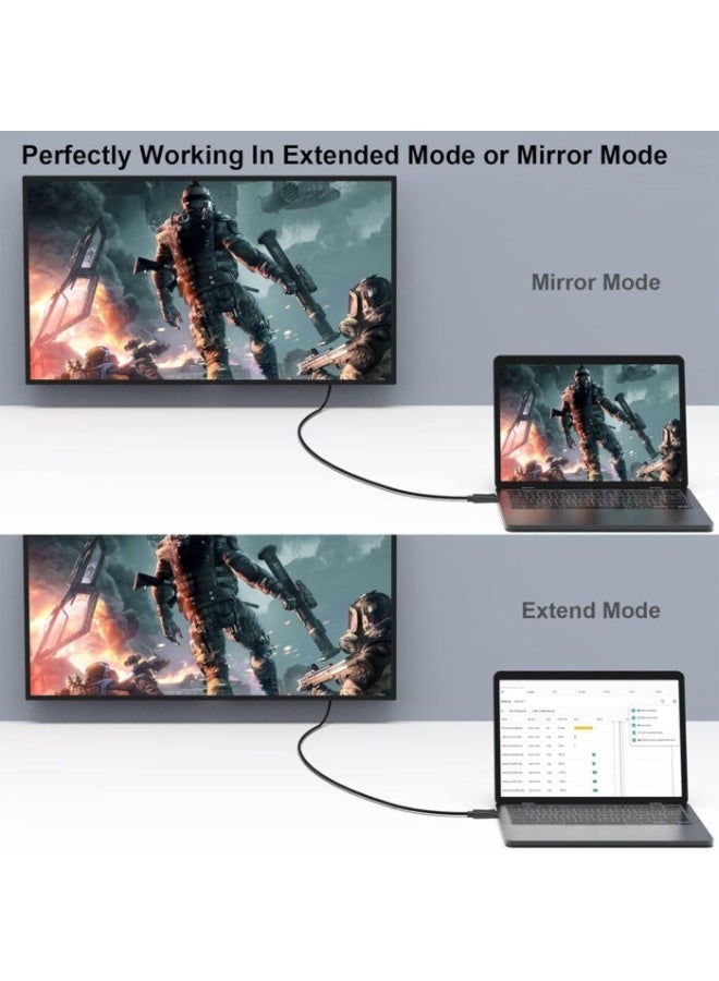 Haing DisplayPort to HDMI Cable 6feet - Image 4
