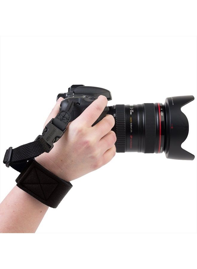 OP/TECH USA Gotcha Wrist Strap (Black) - Image 1