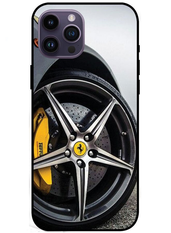 EYE CATCH Protective Case Cover For Apple iPhone 14 Pro Max Ferrari Wheel  - Image 1