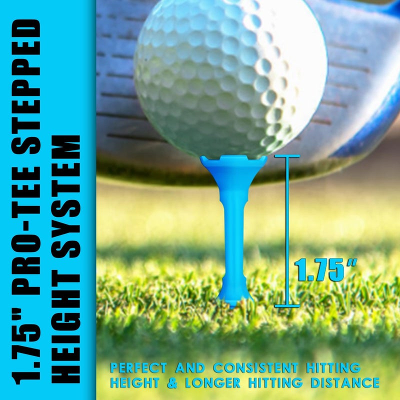 Goashpeaot High Perfomance Material Golf Tees, Unbreakable & Stability Professional Golf Tees, Perfect Tee Height at Every Shot Golf Tees - Image 5