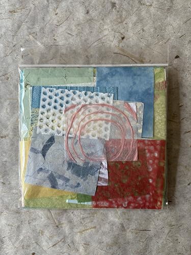 Kozo Studio Mulberry Paper Scrap Pack Spring Pastel Edition 100 Unique Pieces Premium Decorative Paper for Scrapbooking Card Making Collage Mixed Media Crafts and DIY Projects - Image 3