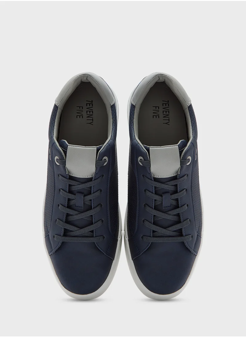 Seventy Five Essential Perforation Detail Sneakers