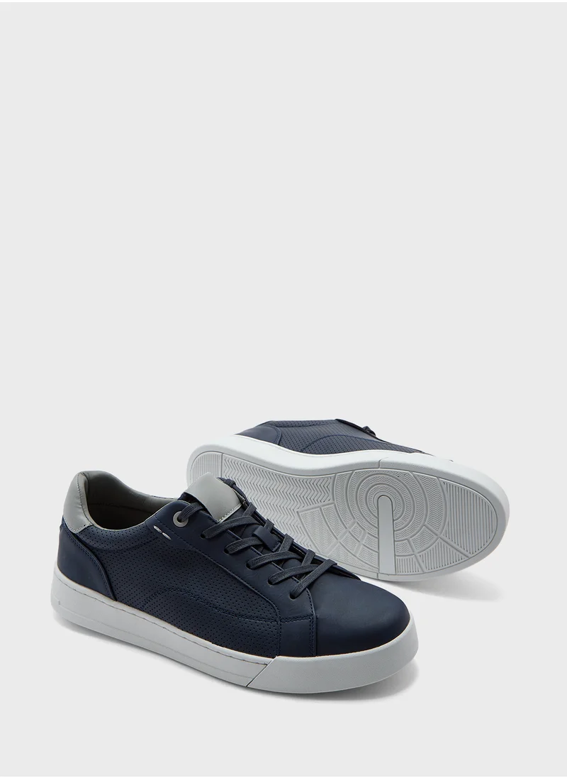 Seventy Five Essential Perforation Detail Sneakers