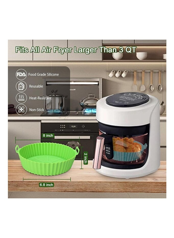 بطانة السيليكون عالية الجودة - أساسية للقلاية الهوائية (Airfryer) - متعددة الغراض - Image 5